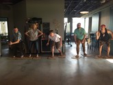 the teams compete in flonkerton