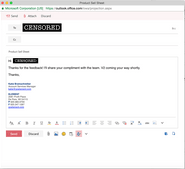 email from katie