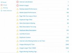 technical seo audit issues outlined in report