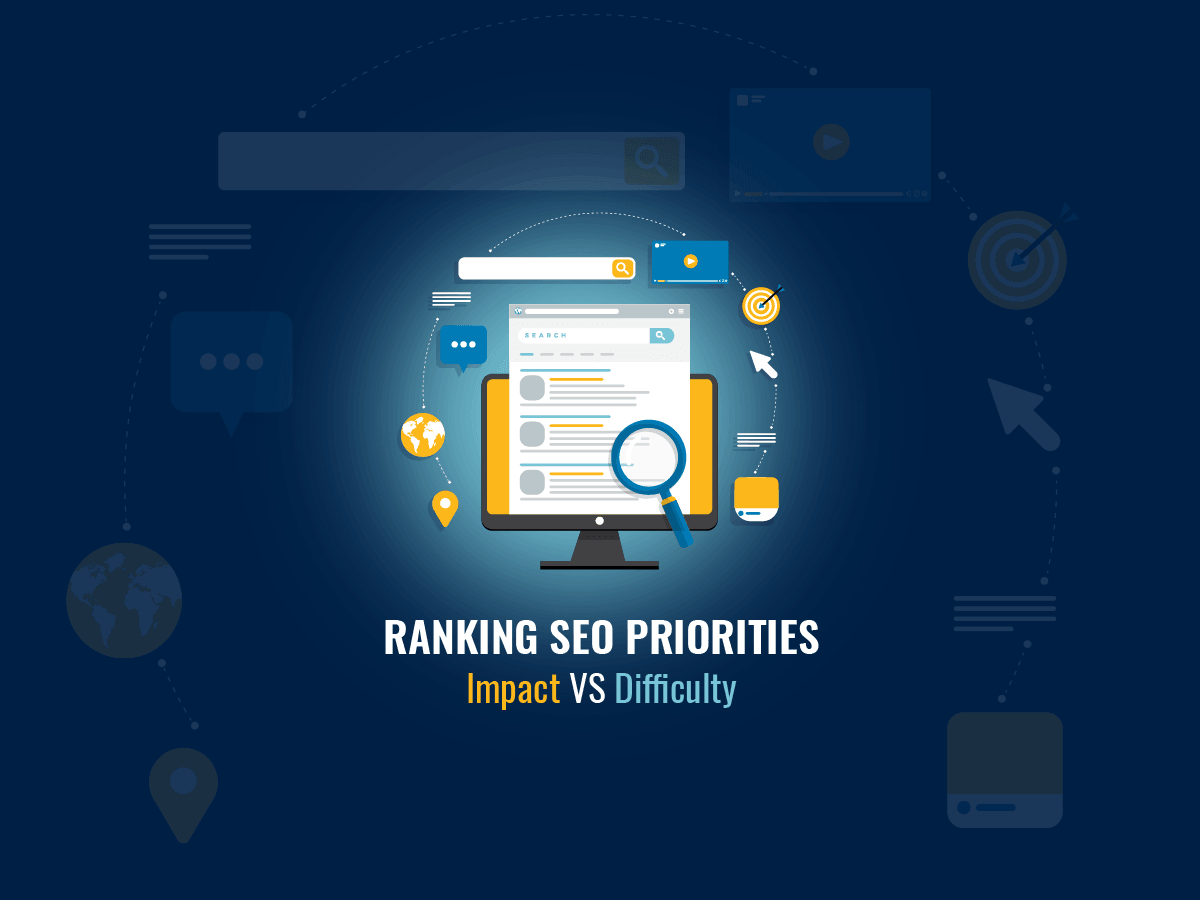 Ranking SEO Priorities: Impact vs Difficulty